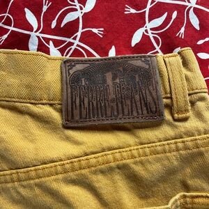 Gianfranco Ferre Mustard Yellow Denim